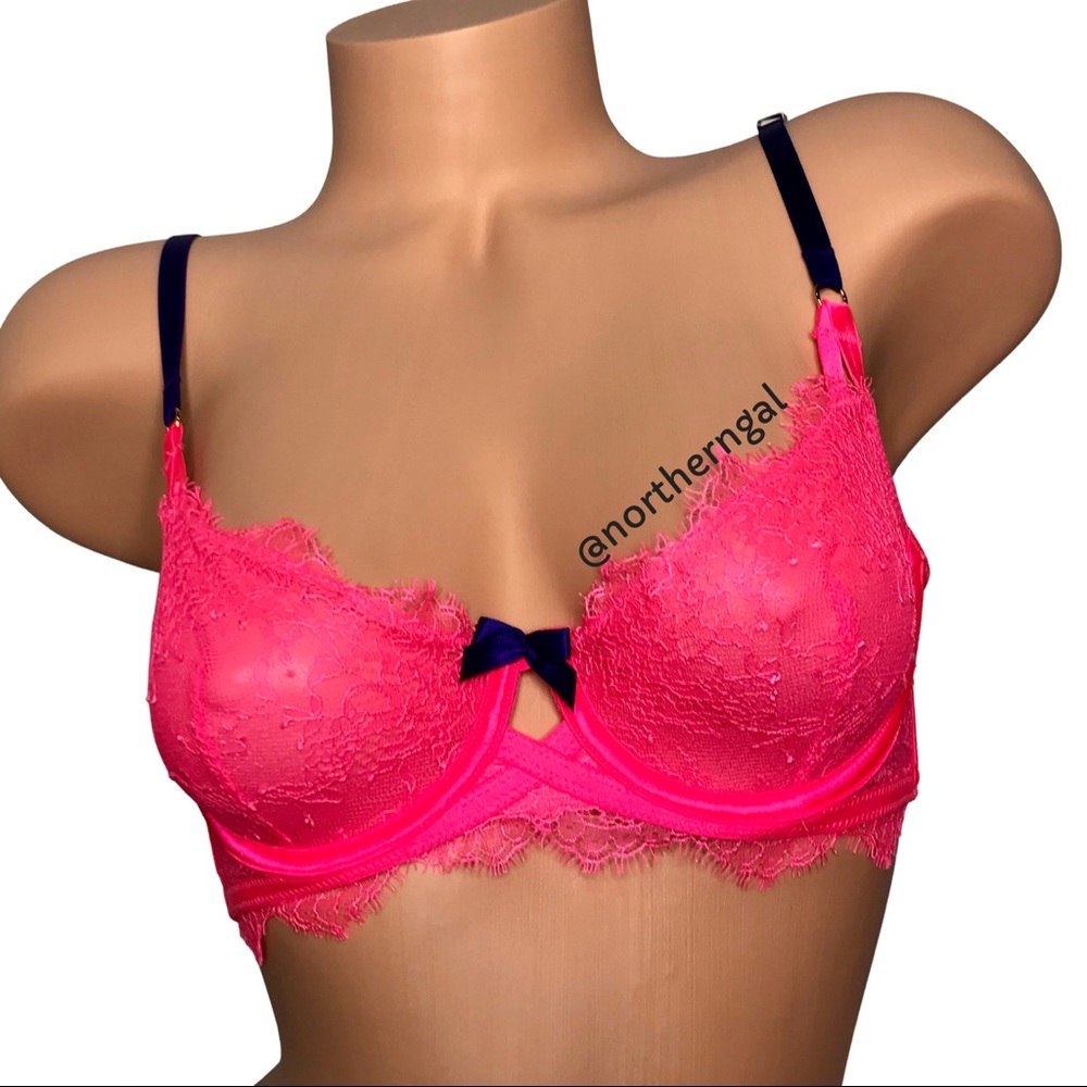 Victoria's Secret Unlined Chantilly Lace Demi Bra